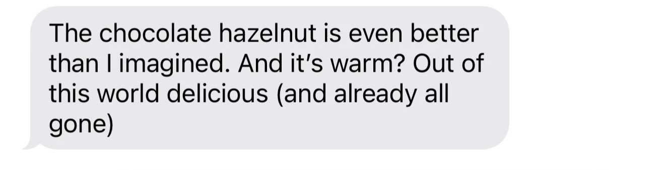 Customer review — Text message