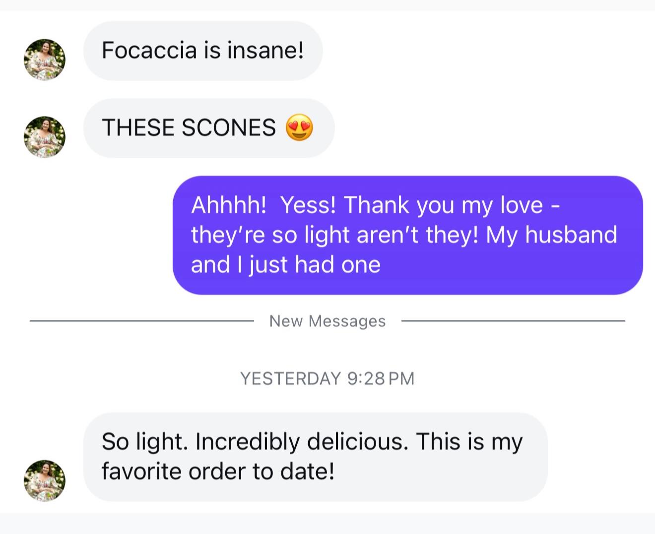 Customer review — Facebook