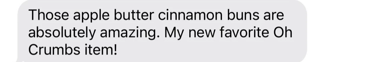 Customer review — Text message